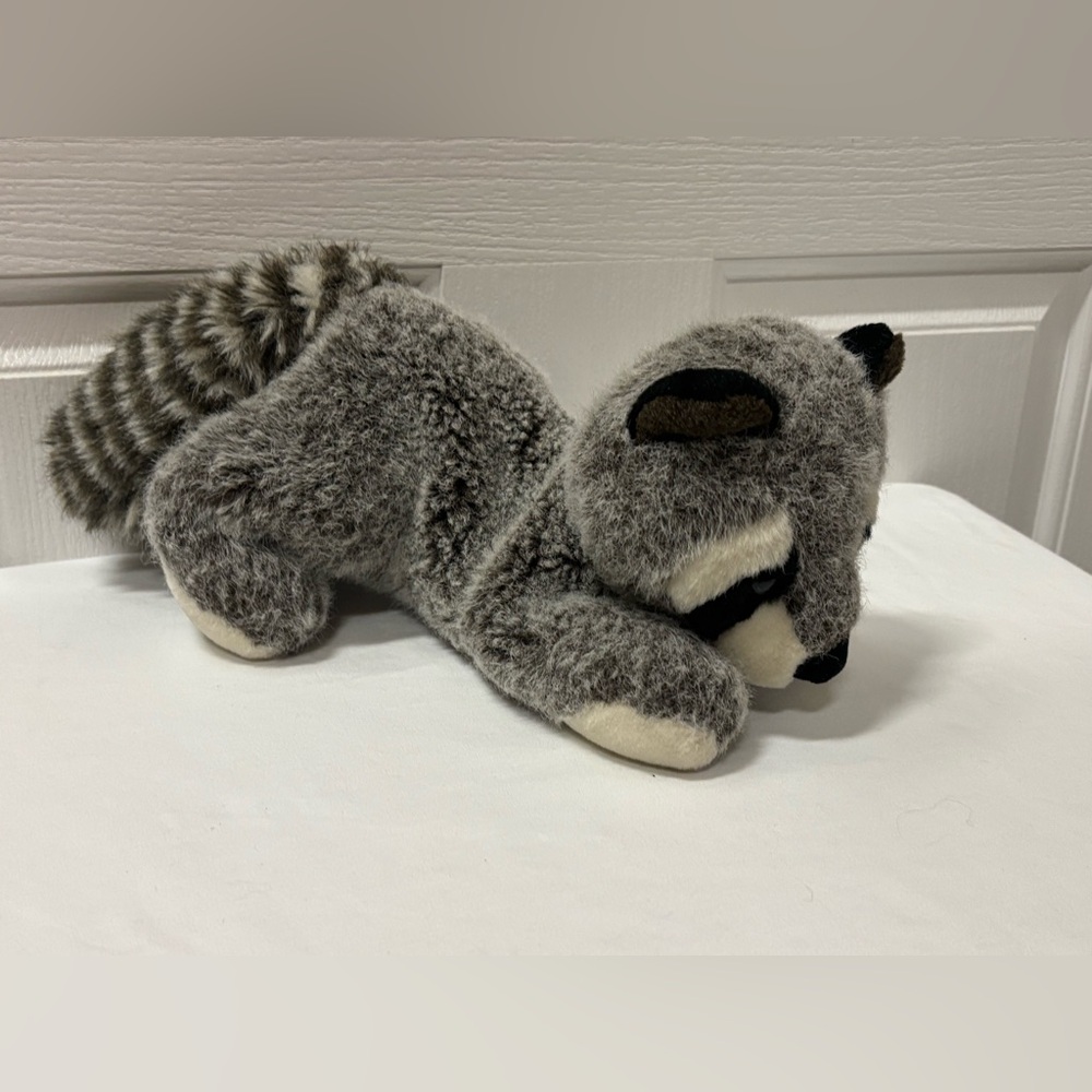 Aurora Gray Raccoon Plush Toy 12”